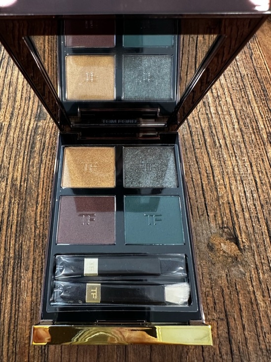 Tom Ford Other - Tom Ford Eyeshadow Quad — Gold, Teal, Plum, Charcoal